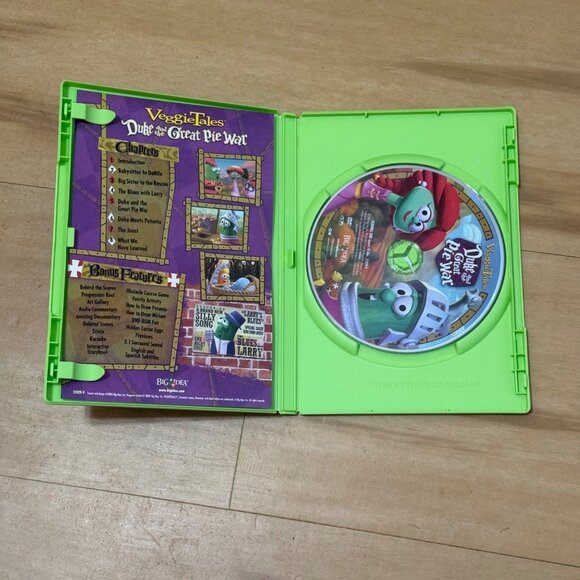 VeggieTales Duke & the Great Pie War A Lesson in Loving Your Family DVD - Picture 4 of 5